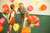 Coral Pink Stemmed Flower Foil Balloon