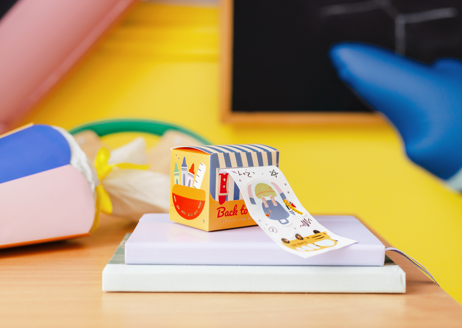 School Stickers Set