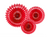 Red Tissue Fans Set