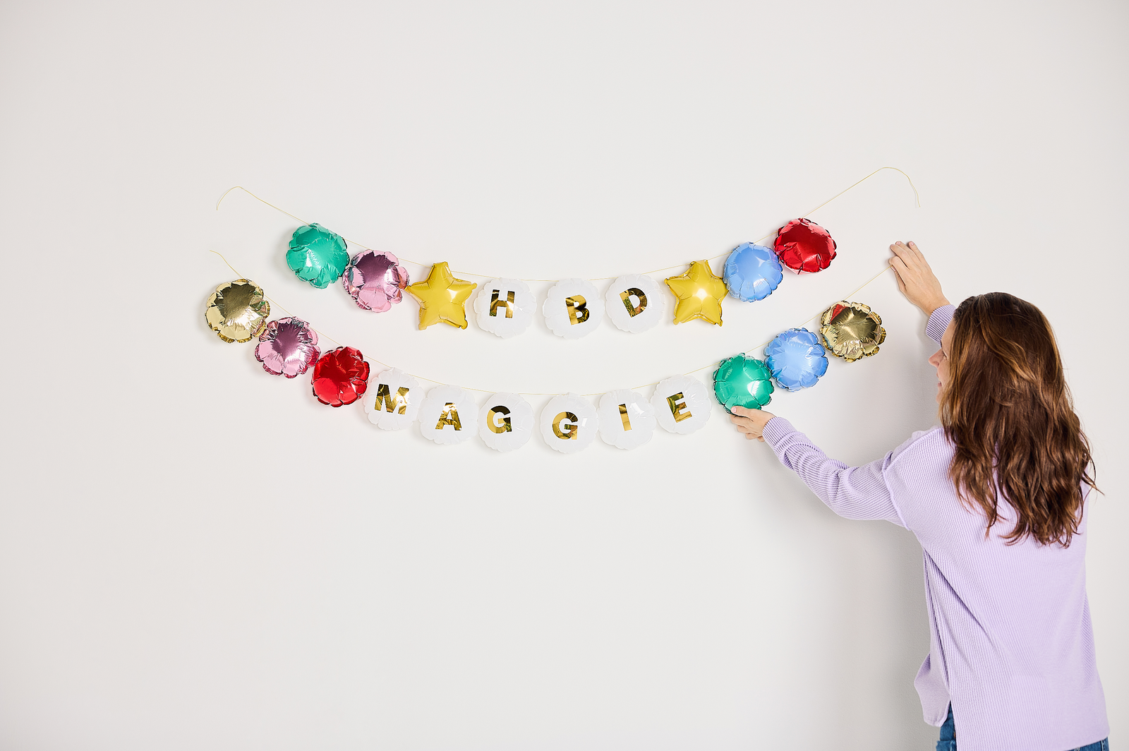 Customizable Beaded Balloon Garland Kit