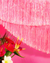 Hot Pink Fringe Banner