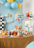 Happy Birthday Racing Cars Foil Balloon