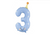 Colorful Party Hat Number Foil Balloons