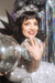 Silver Disco Ball Headband