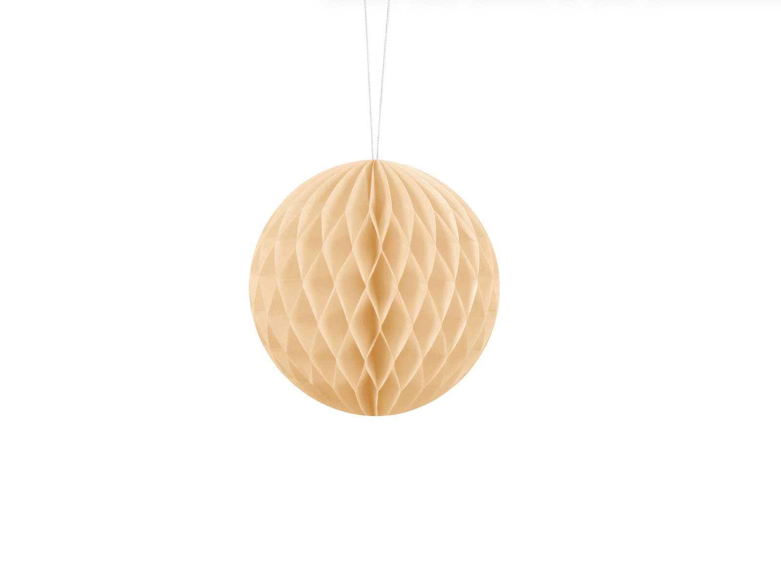 Light Cream Mini Honeycomb Ball Decoration