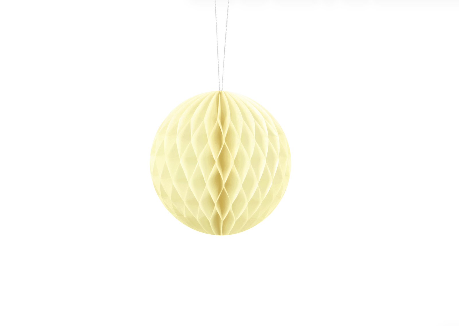 Yellow Mini Honeycomb Ball Decoration