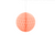 Light Peach Mini Honeycomb Ball Decoration