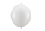 Metallic Pure White Linking Balloons