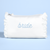White pouch with 'bride' embroidery on a light blue background