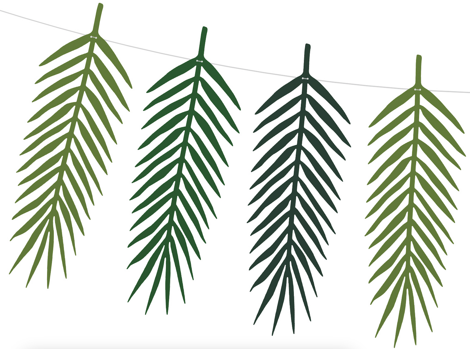 Tropical Leaves Garland NORA