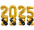 Giant Year Number Balloon Columns