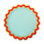 Rainbow Ric Rac Dessert Plates