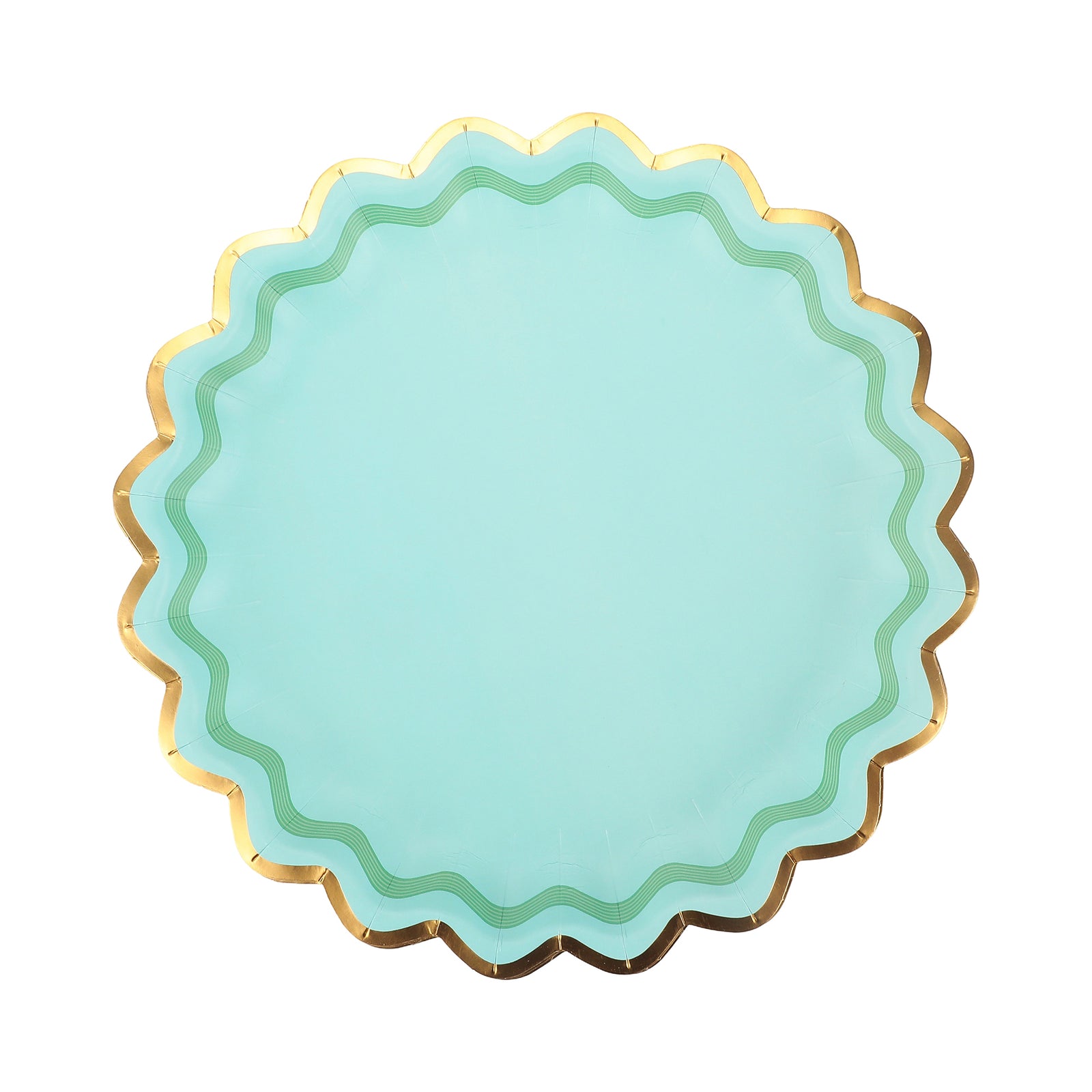 Rainbow Ric Rac Dinner Plates