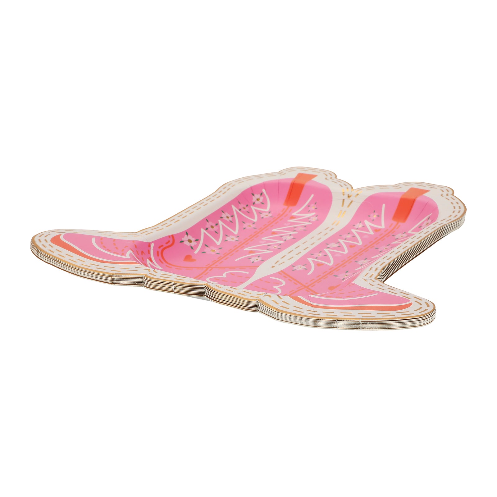 Cowboy Boot Dessert Plates