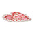 Festive Heart Dessert Plates