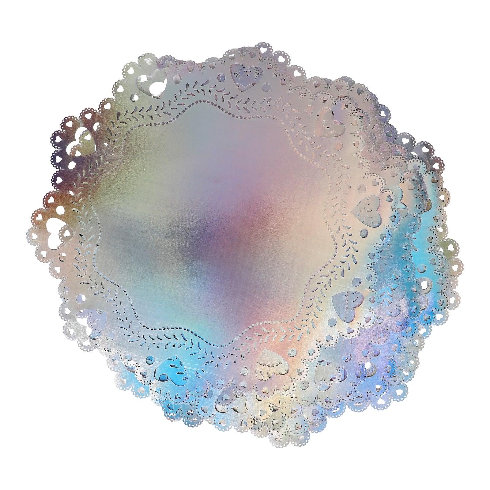 Iridescent Doily Placemats