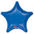 18” Dark Blue star