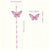 Purple Butterfly Party Straws *NORA PRICE/QUANTITY*