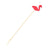 Mini Flamingo Toppers