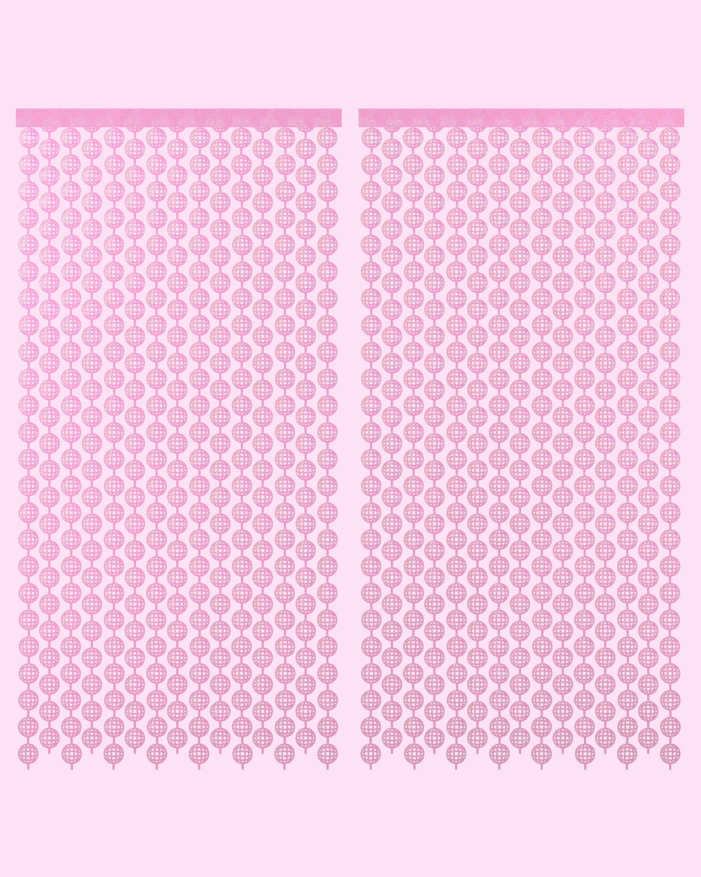 Pink Disco Curtain