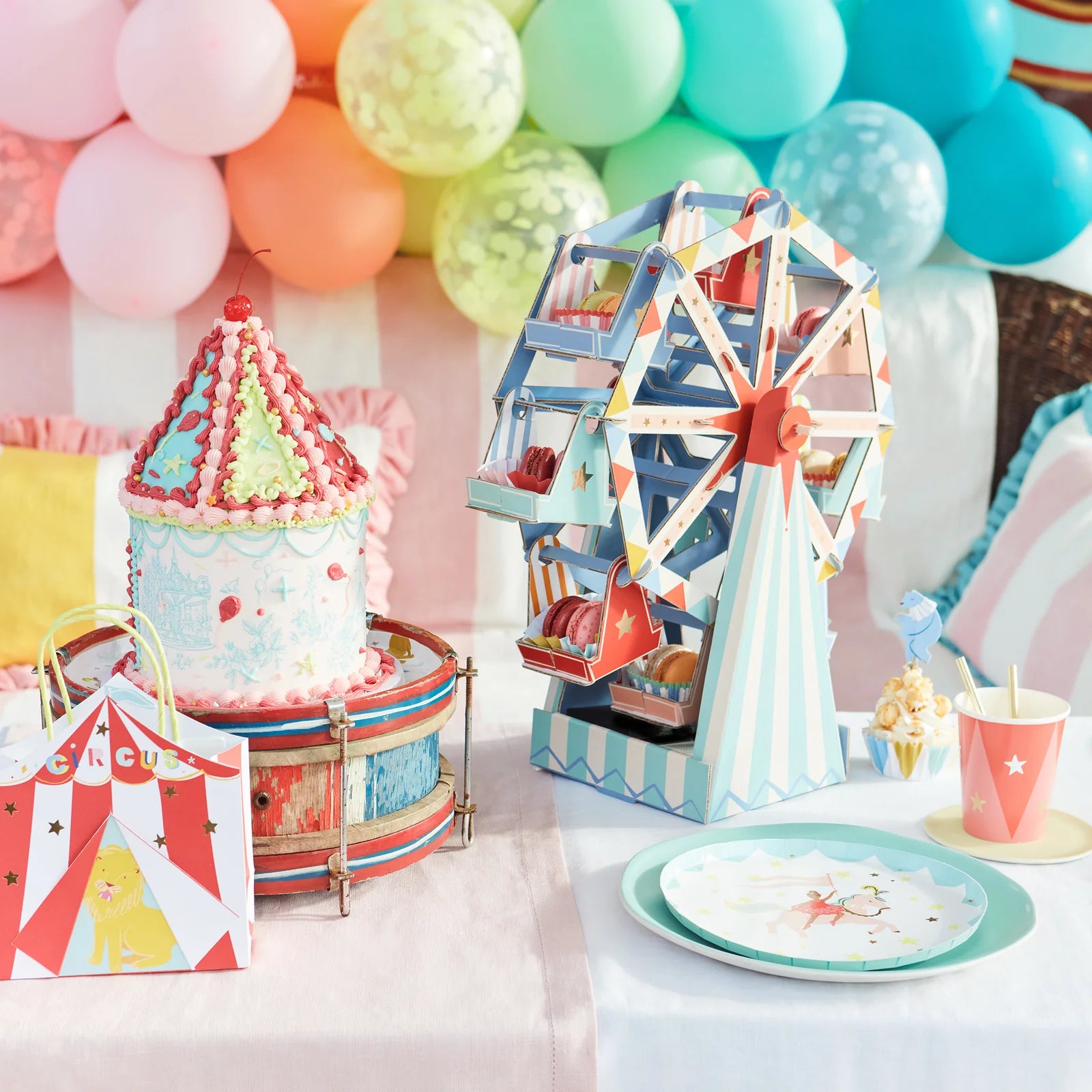 Circus Side Plates by Meri Meri