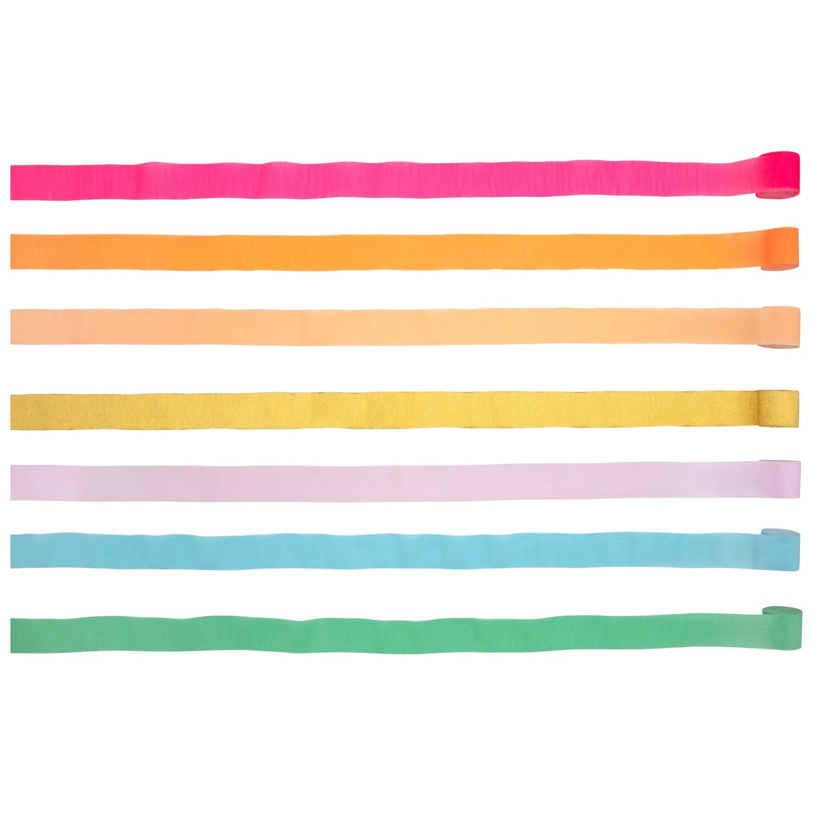 Bright Crepe Paper Streamers by Meri Meri