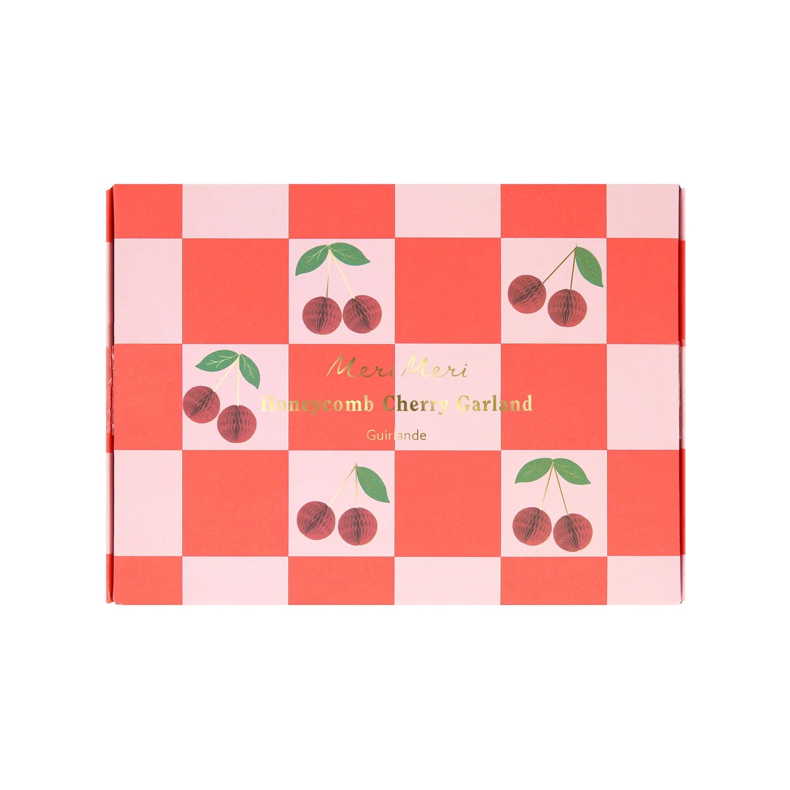 Cherry Honeycomb Garland by Meri Meri