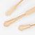 Elegant Gold Foil Detail Wooden Cutlery Set by Meri Meri