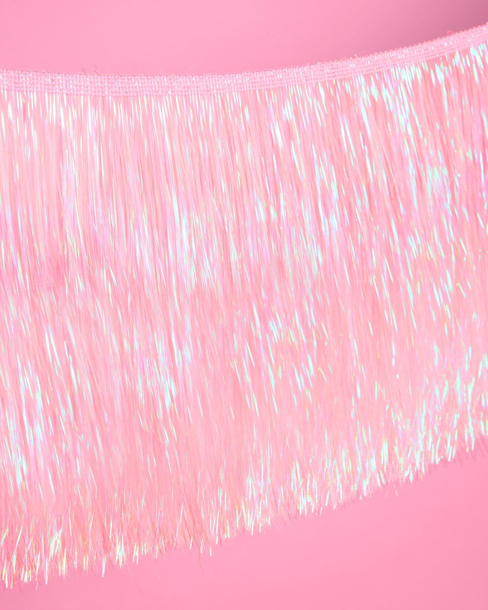 Pretty in Pink Fringe Banner