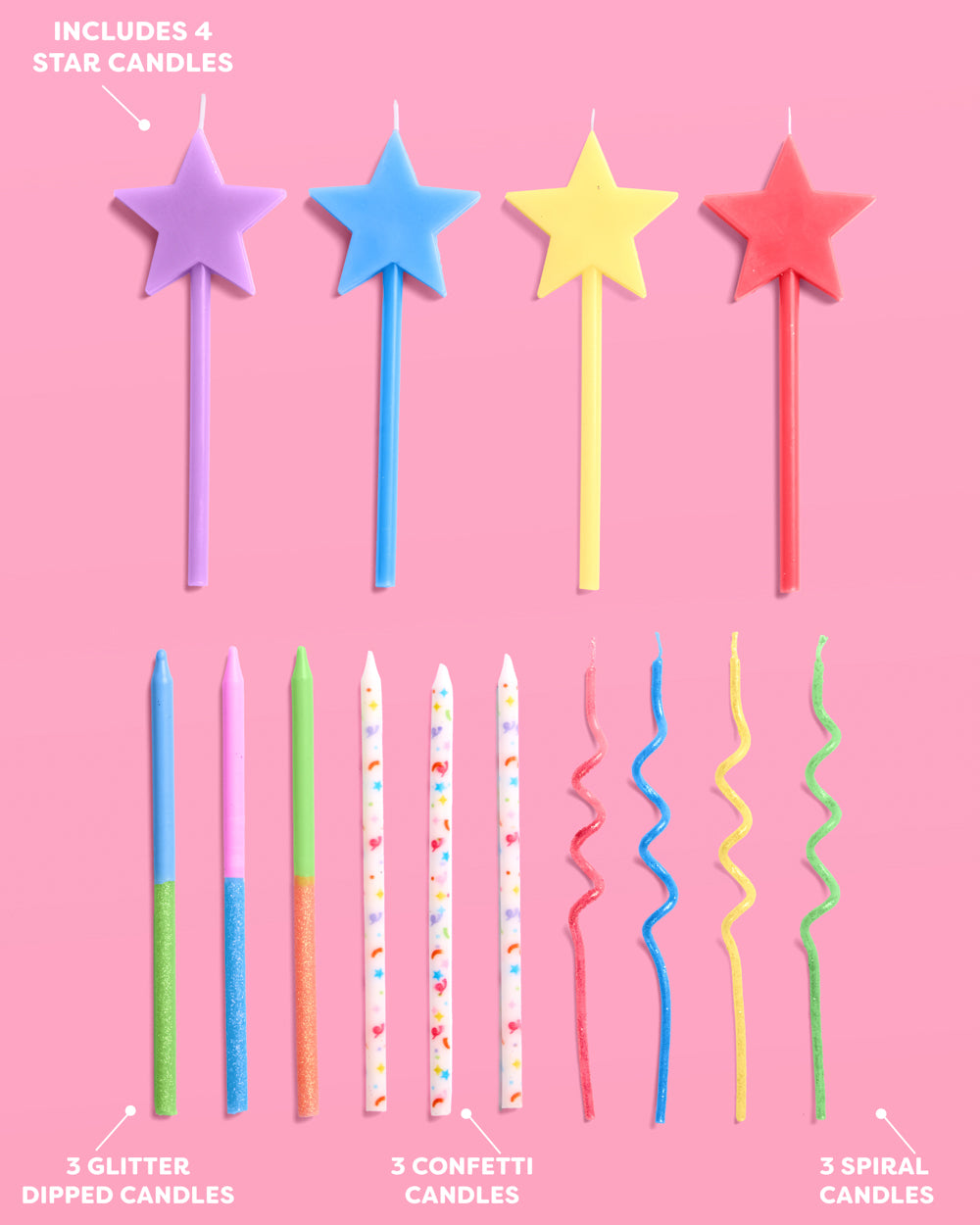 Birthday Bonnanza Candles