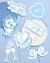 Something Blue Bridal Props