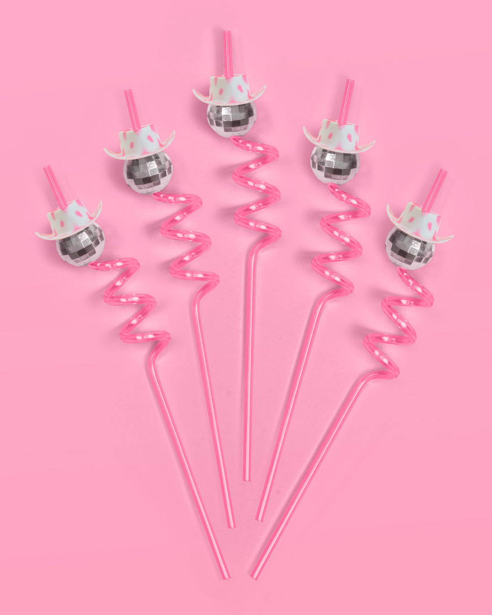 Disco Cowgirl Straws