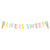 Life is Sweet Ice Cream Banner with MinI Foil Balloons