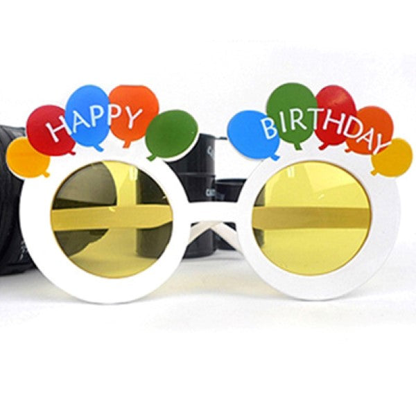 Happy Birthday Balloon Glasses