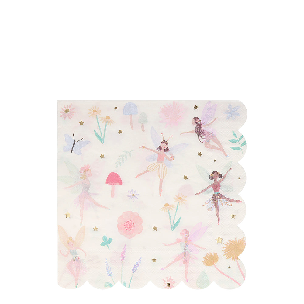 Large Fairy Lunch Napkins