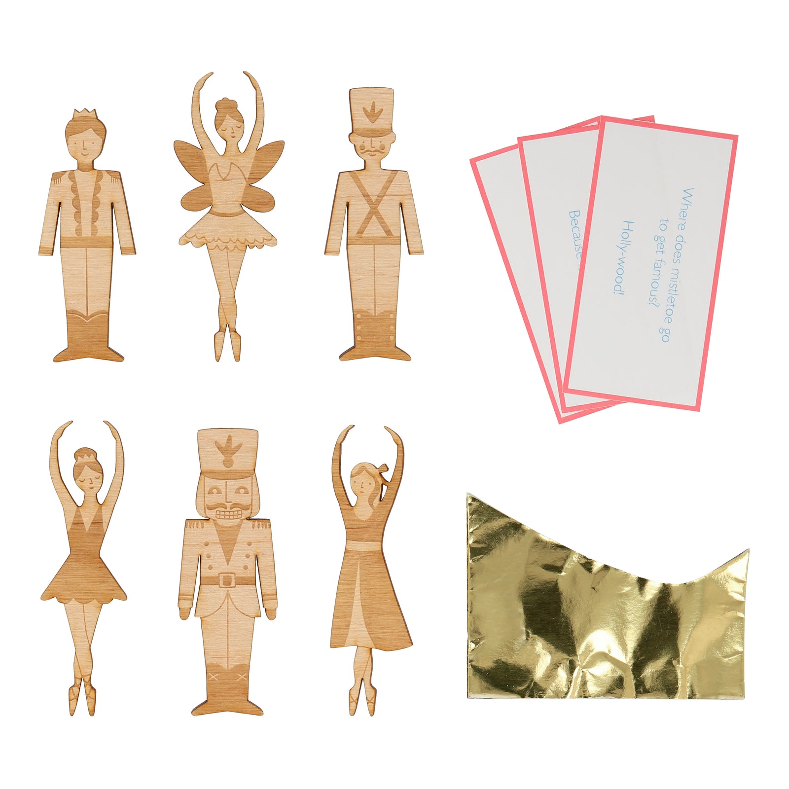 Nutcracker Character Crackers Meri Meri