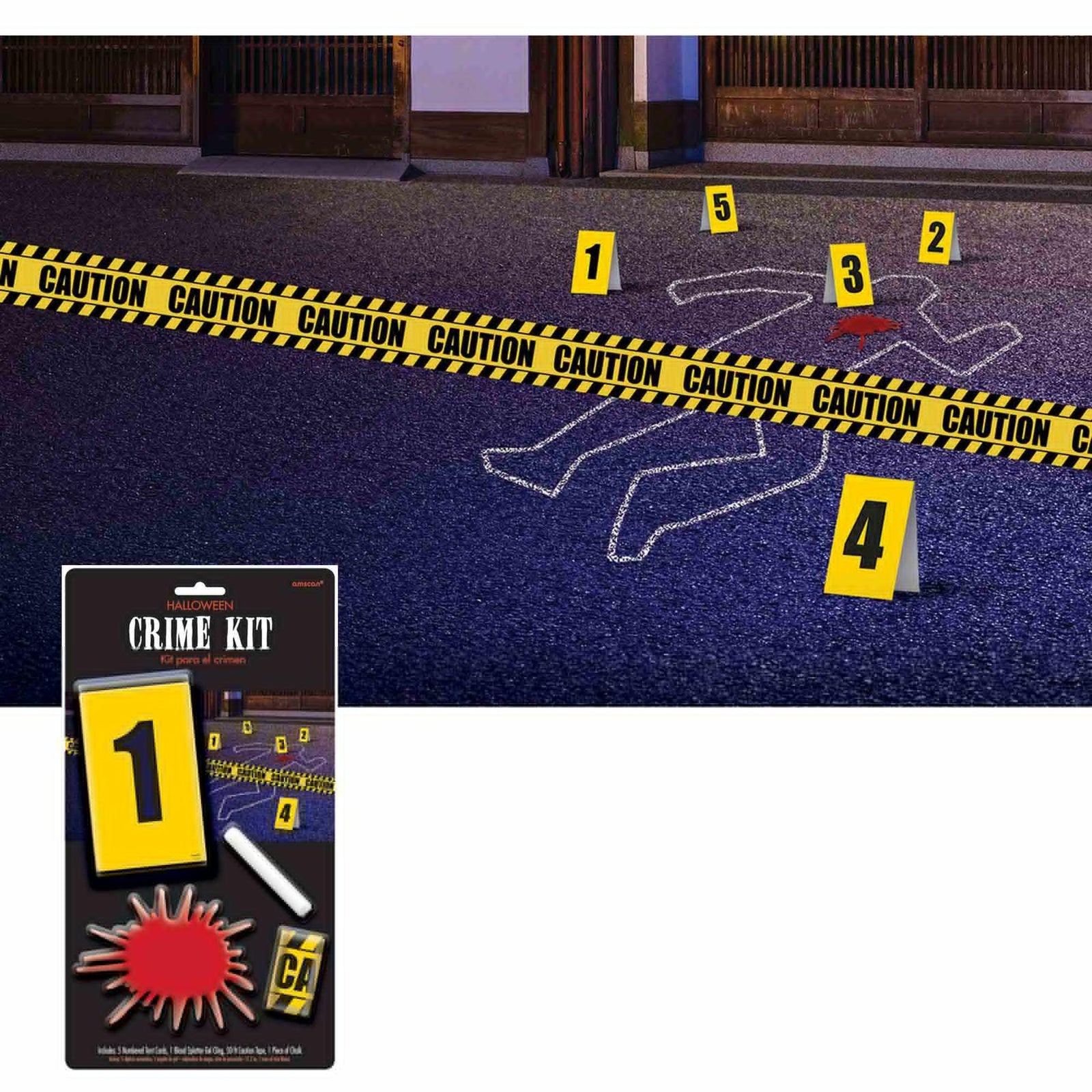 Crime Scene Decorating Kit