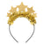 Gold Star Tinsel Headband 