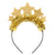 Gold Star Tinsel Headband