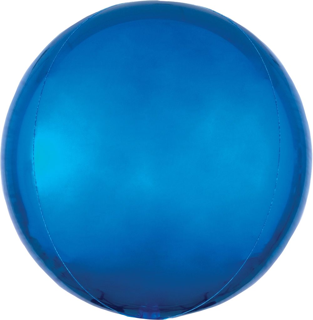 Blue Orbz Balloon 16"
