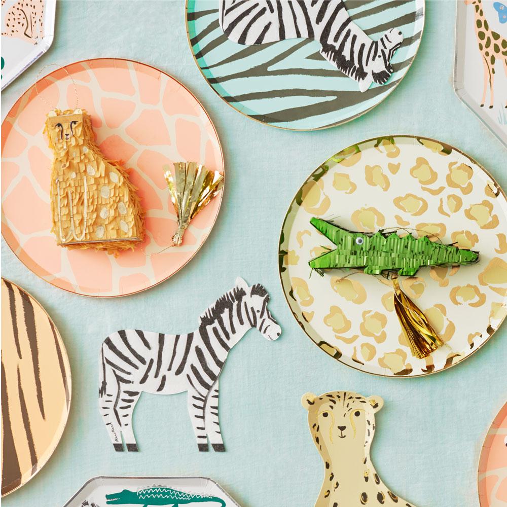 Safari Animal Print Dinner Plates