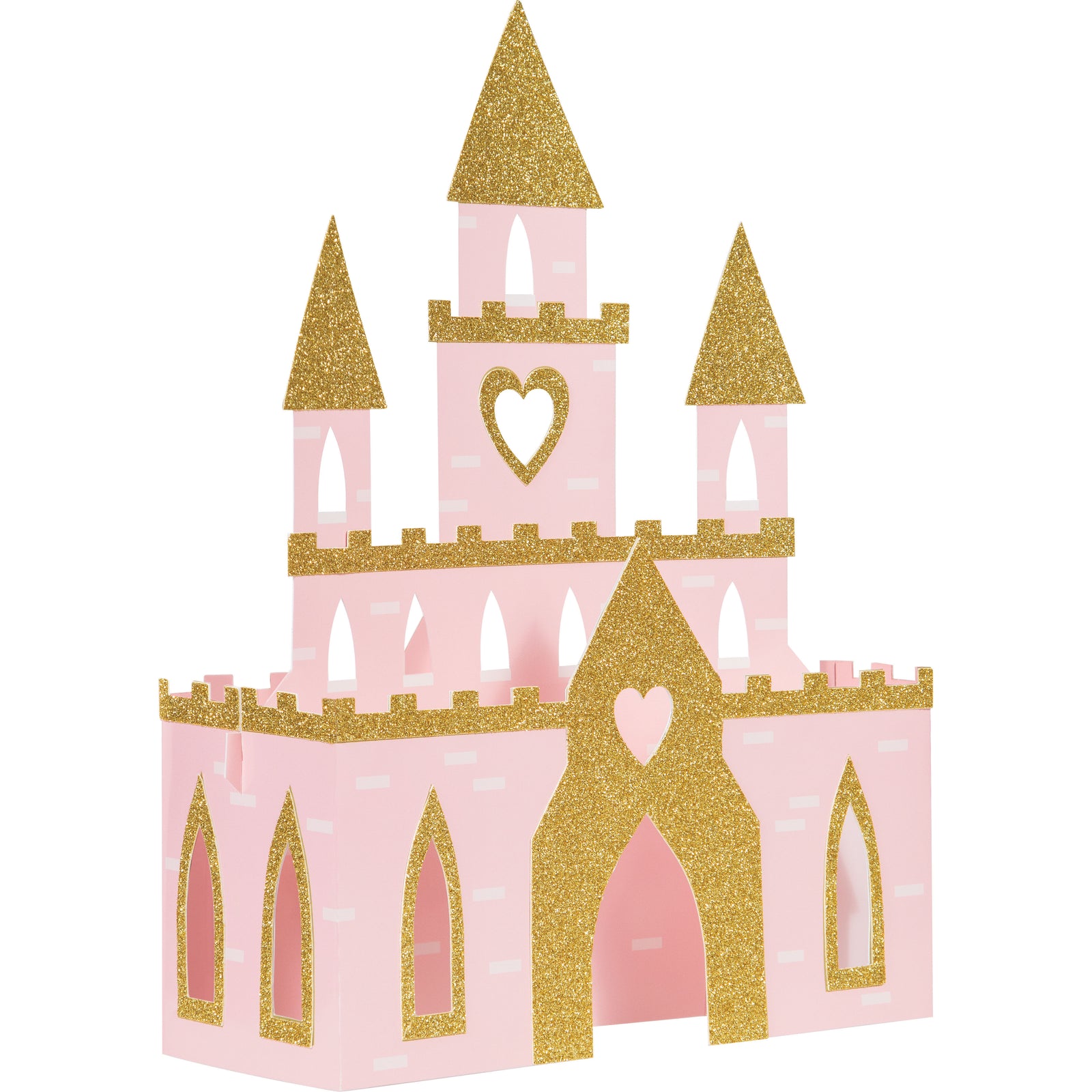 Glittery Princess Castle 3D Centerpiece