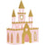 Glittery Princess Castle 3D Centerpiece