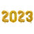 2023 Gold Foil Balloon Set