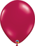Sparkling Burgundy Latex Balloons 16” 