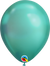 Green Chrome Balloons 11"