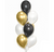 Chrome Gold, Black & White Bouquet