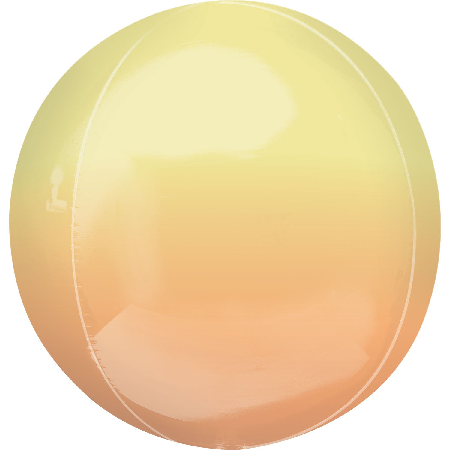 Yellow & Orange Ombré Orbz Balloon