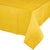 Plastic Lined Polytissue Tablecover School Bus Yellow