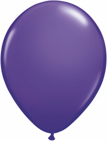 Purple Violet Latex Balloons 11"